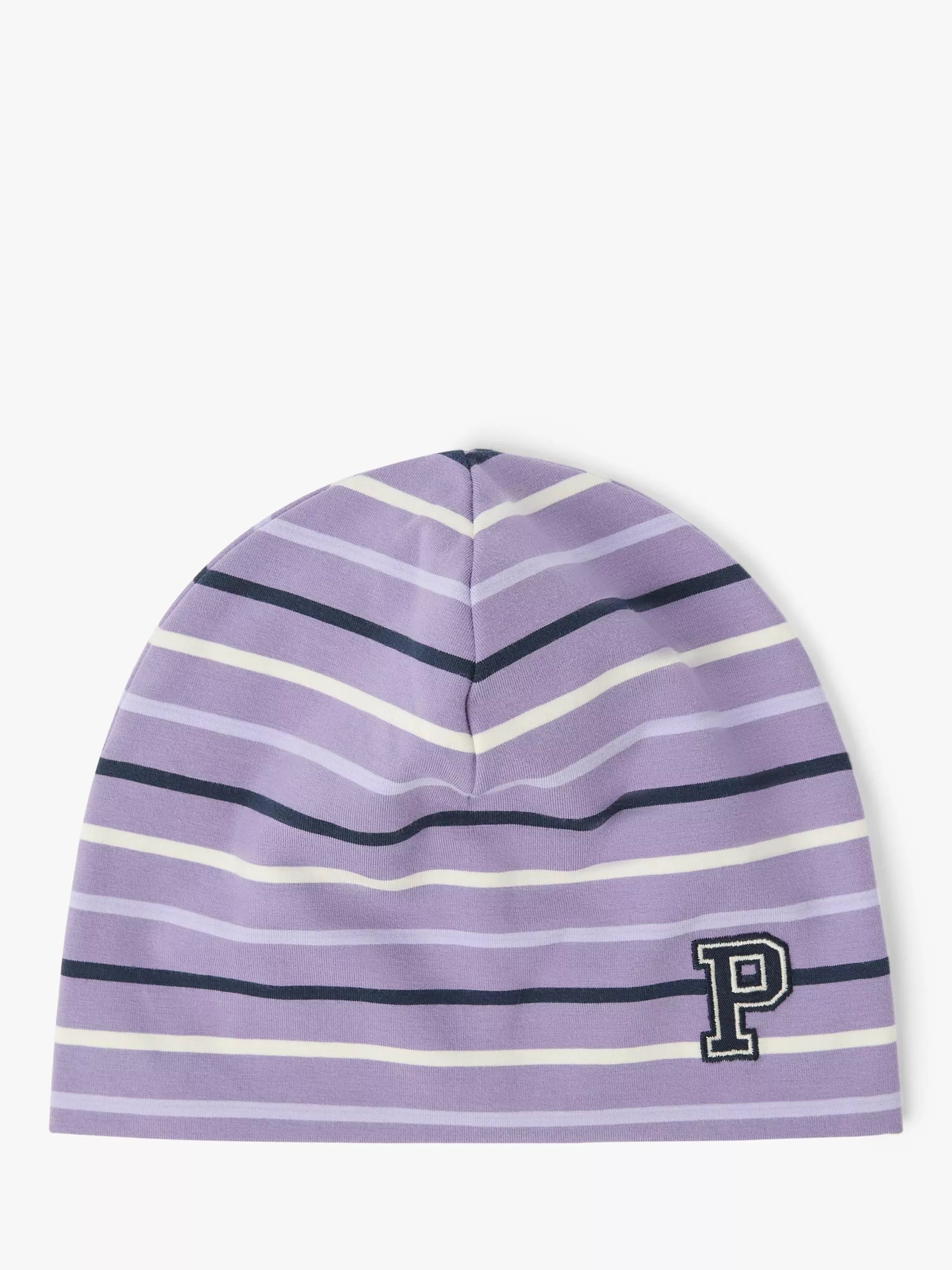 Polarn O. Pyret Kids' Stripe Beanie Hat - McGrocer