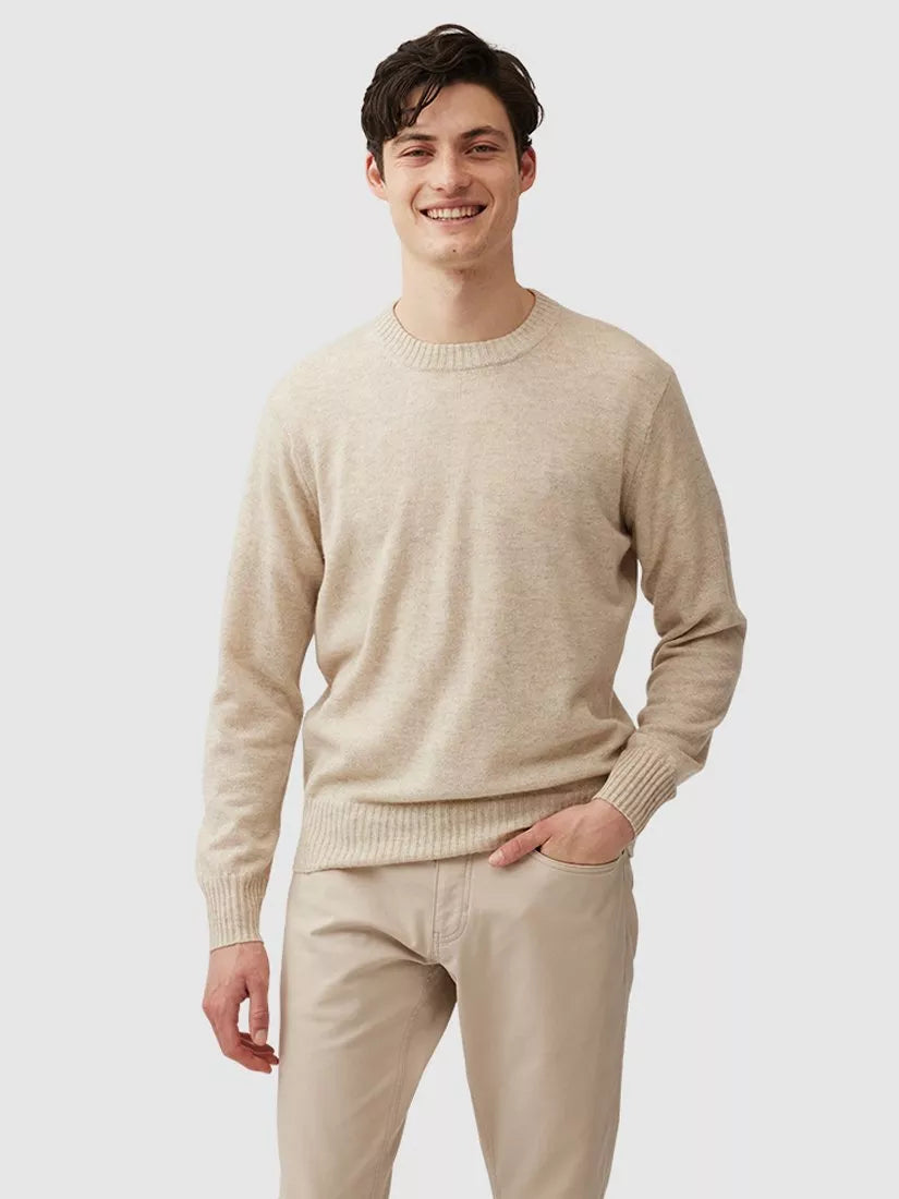 Rodd & Gunn Christchurch Wool Cashmere Crew Neck Jumper - McGrocer