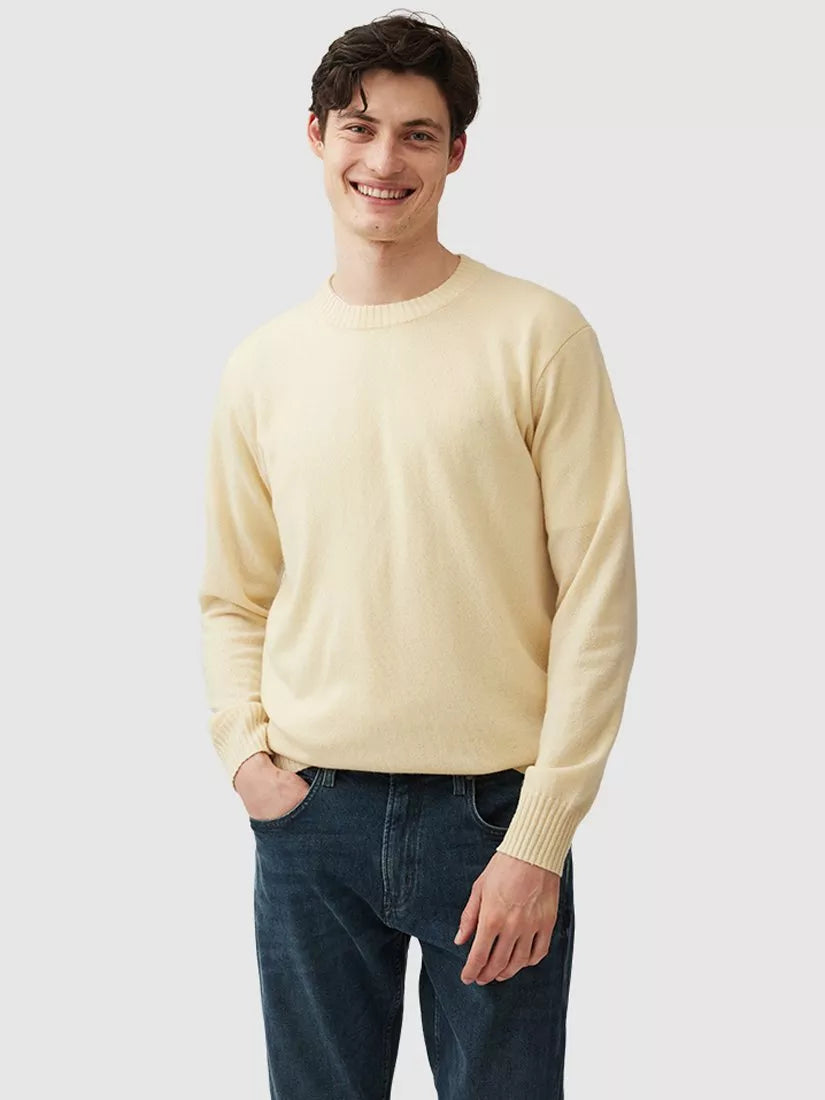 Rodd & Gunn Christchurch Wool Cashmere Crew Neck Jumper - McGrocer
