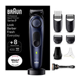 Braun Professional Beard Trimmer Series 7 BT7421, Electric Beard Trimmer For Men, with ProBlade & 40 Length Settings