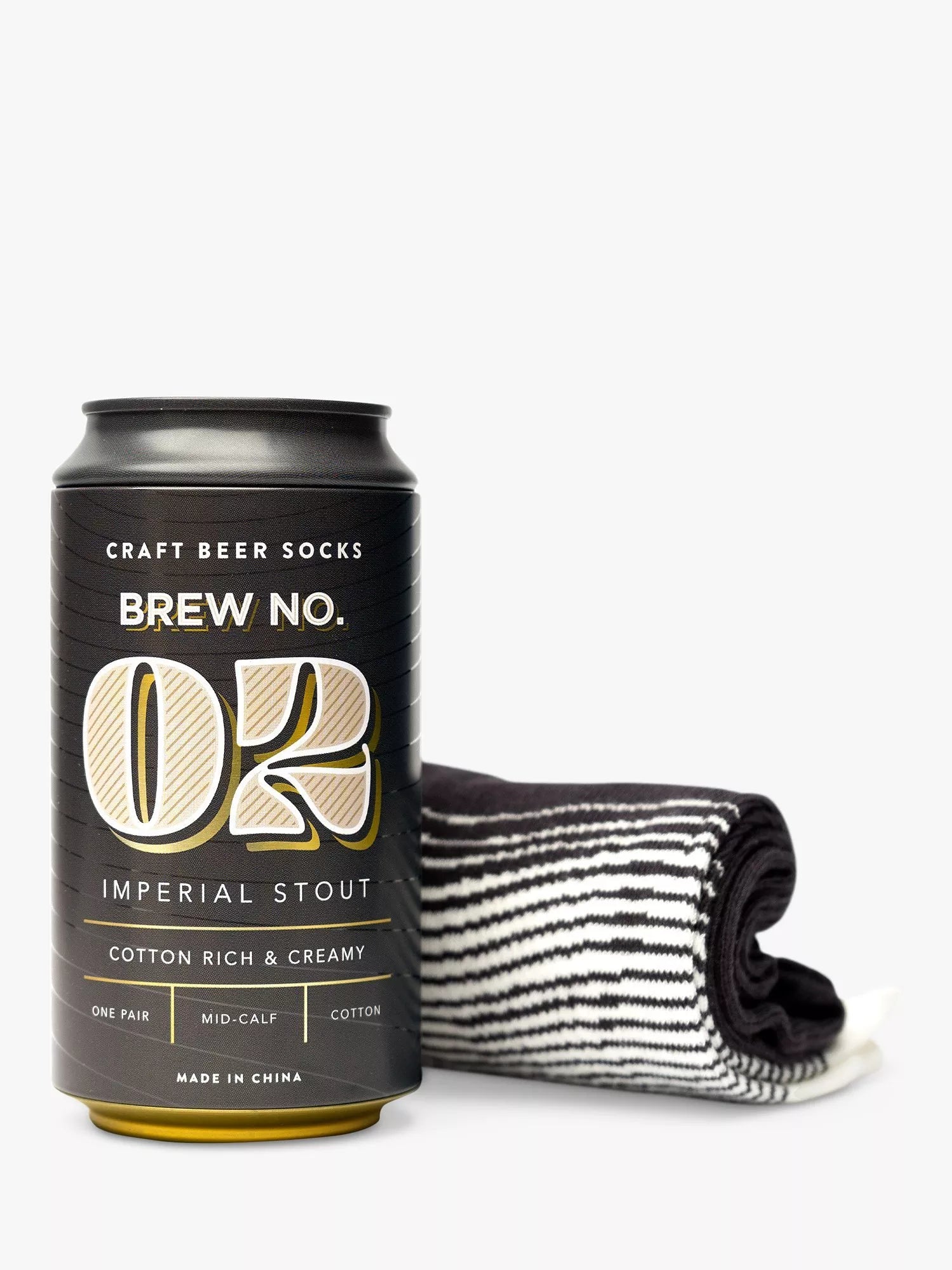Luckies Stout Craft Beer Socks, Multi - McGrocer