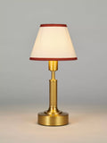 John Lewis Baily Rechargable Portable Table Lamp, Brass - McGrocer