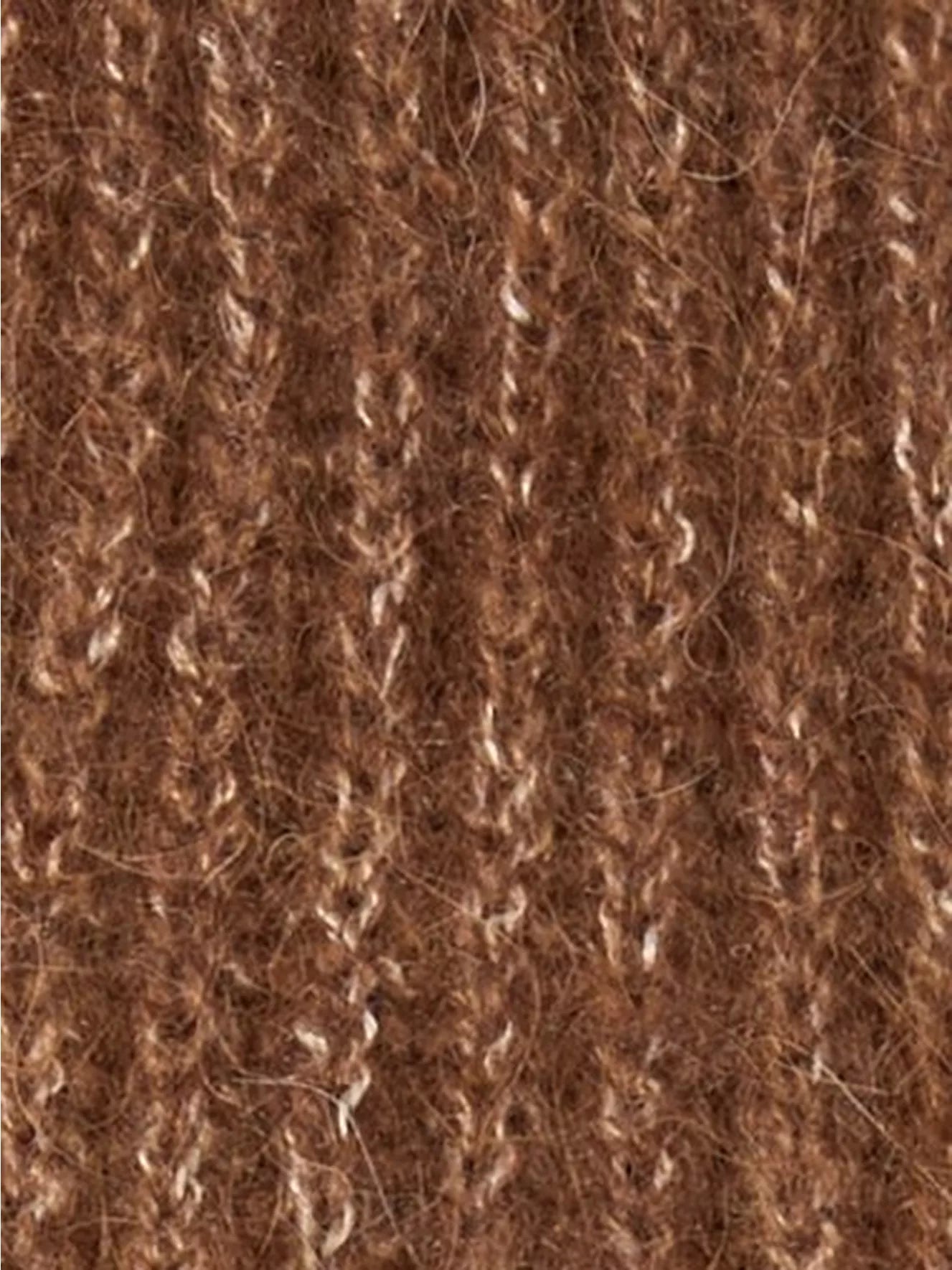 John Lewis Alpaca Wool Blend Fluffy Rib Knit Beanie Hat - McGrocer