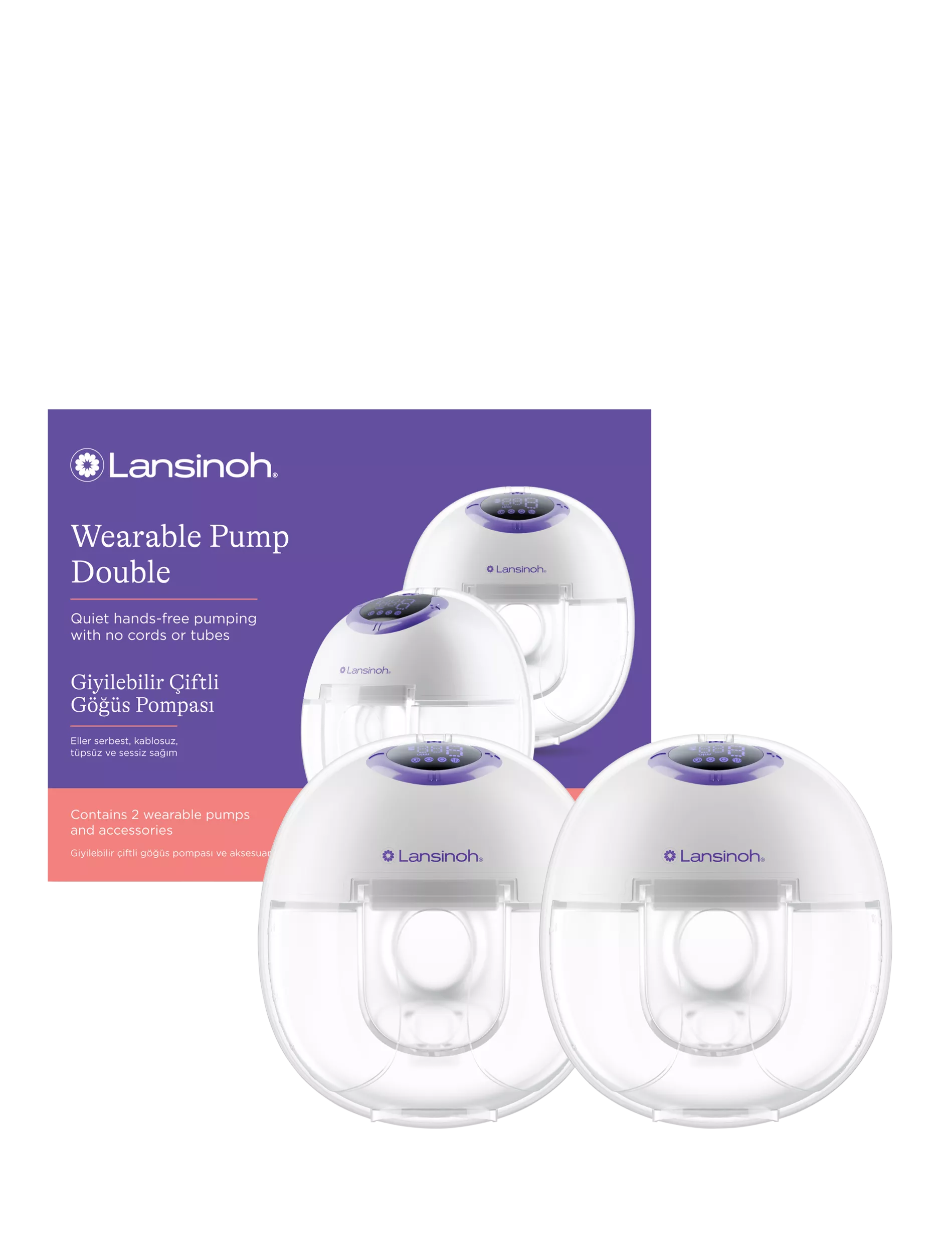 Lansinoh Double Wearable Pump - McGrocer