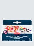 Derwent Watercolour Paint Pans Set Of 12
