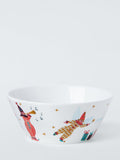 Kids Christmas Jester Elf Porcelain Cereal Bowl 12 6Cm
