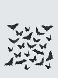 Hootyballoo 3D Bat And Butterfly Decorations Pack Of 24