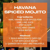 Havana Club Cuban Spiced Rum 70cl - McGrocer