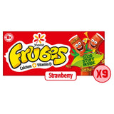 Frubes Kids Strawberry Yoghurt Tubes 9 x 37g