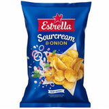 Estrella Sourcream & Onion Crisps 175g