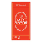 M&S Dark Chocolate 100g