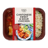 M&S Cantonese Sweet & Sour Chicken with Egg Fried Rice 400g