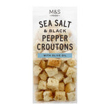 M&S Sea Salt & Black Pepper Croutons 80g