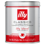 illy Espresso Coffee Classic Roast 125g