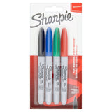 Sharpie Permanent Marker Assorted 4 per pack