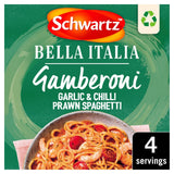 Schwartz X Bella Italia Gamberoni Garlic & Chilli Prawn Spaghetti 35g