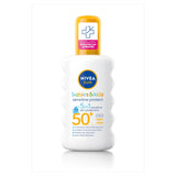 NIVEA SUN Kids Sensitive Protect SPF 50+ Sun Lotion Spray 200ml