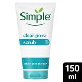 Simple Detox Clear Pore Scrub 150ml
