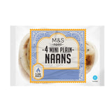 M&S Mini Plain Naans
