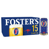 Foster's Lager Beer Cans 15 x 440ml