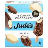 Jude's Mini Chocolate Almond & White Lower Calorie Ice Cream 6 x 50ml