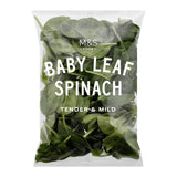 M&S Spinach Washed & Ready to Eat 120g