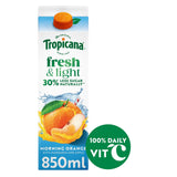Tropicana Fresh & Light Morning Orange 850ml