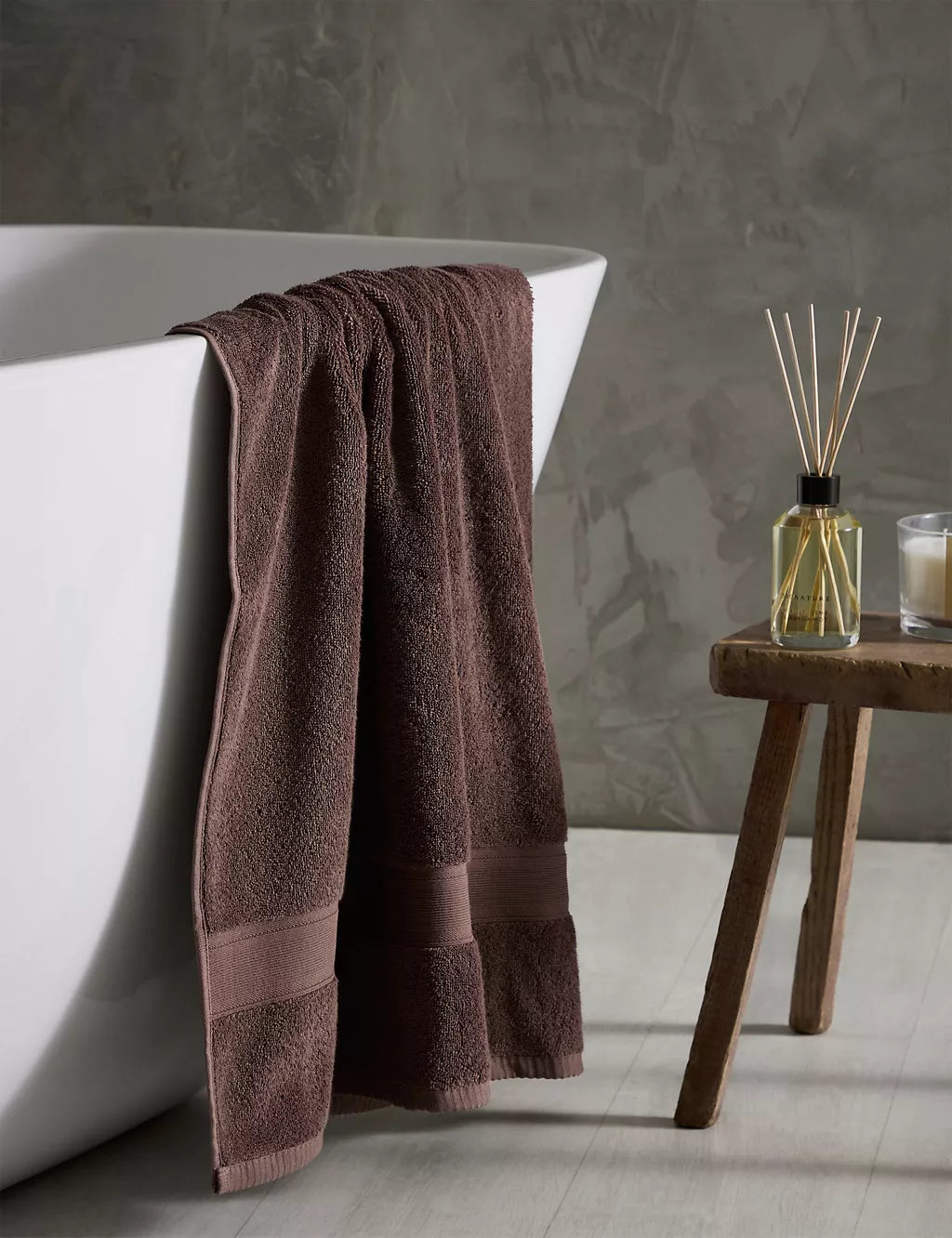Super Soft Pure Cotton Towel Bathroom M&S