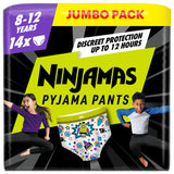 Pampers Ninjamas Pyjama Pants Unisex Spaceships, 8-12 Years x14