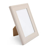 Habitat Beaded Wooden Picture Frame - Grey - 23x18cm