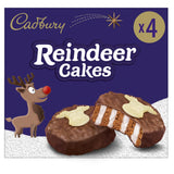 Cadbury Christmas Reindeer Cakes Pack x4