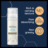 Aveeno Face Calm & Restore Night Face Cream Moisturiser 50ml