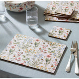 Sainsbury's Home Bee Floral Corkback Set of 4 Placemats