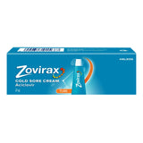 Zovirax Cold Sore Cream, Tube 2g