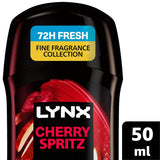 Lynx Cherry Spritz 72h Fine Fragrance Antiperspirant Deodorant Stick for Men 50ml