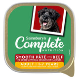 Sainsbury's Farmhouse Kitchen Adult Dog Food Smooth Pate With Beef 300g