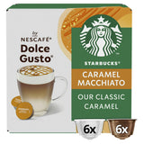 Starbucks by Nescafé Dolce Gusto Caramel Macchiato Coffee Pods 6 Drinks, x12