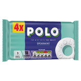 Polo Spearmint Mint Tube Multipack x4 34g