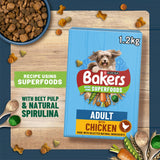 Bakers Adult Beef with Vegetables Dry Dog Food 1.2kg