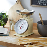 Habitat Stainless Steel Mechanical Kitchen Scale - Cream