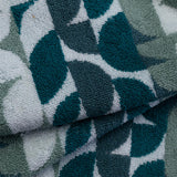 Habitat Blue Geometric Towel