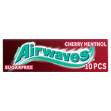 Airwaves Cherry Menthol Flavour Sugarfree Chewing Gum 10 Pieces