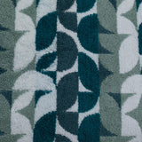 Habitat Blue Geometric Towel