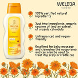 Weleda Baby Calendula Vegan Oil 200ml