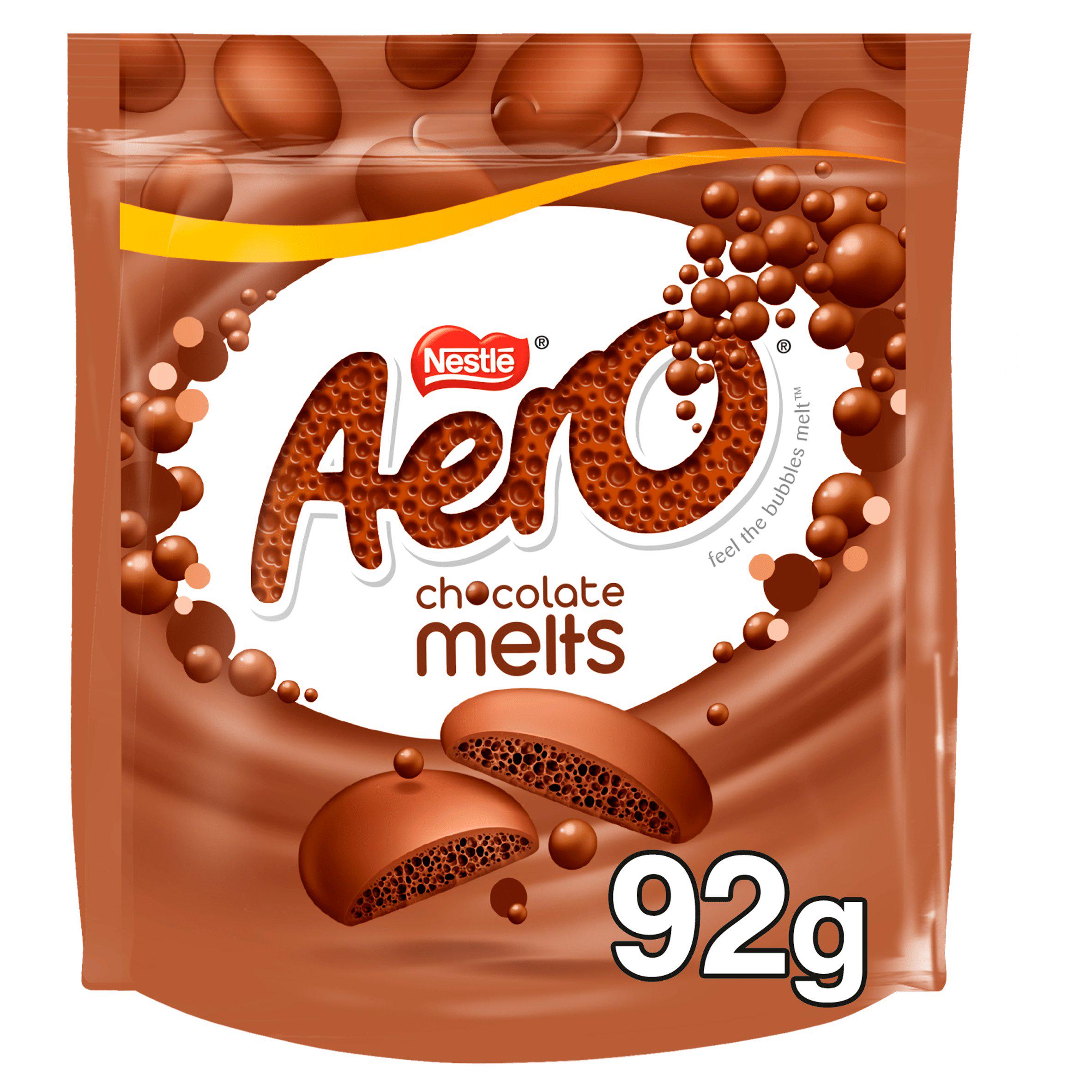 Aero Melts Milk Chocolate Sharing Bag 92g - McGrocer