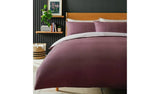 Habitat Polycotton Purple Reversible Bedding Set - Double