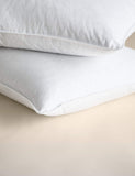 2pk Goose Feather & Down Firm Pillows