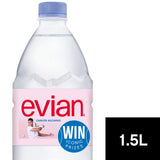 Evian Still Natural Mineral Water Bottle