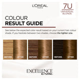 L'Oreal Excellence Universal Nudes Universal Blonde 7U with Complexion Flattering Reflects