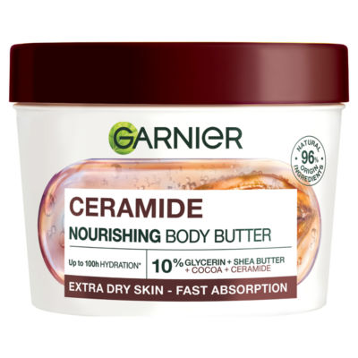 Garnier Body Superfood Repairing Body Butter with Cocoa & Ceramide Vegan